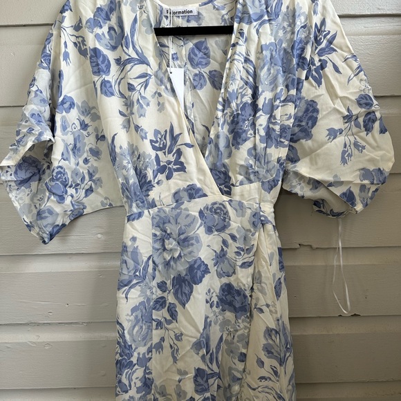 Reformation Floral Wrap Maxi Dress - Picture 4 of 7